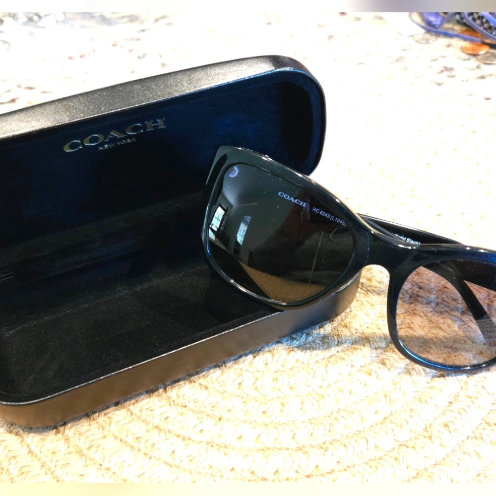 Coach HC8243 Black Sunglasses